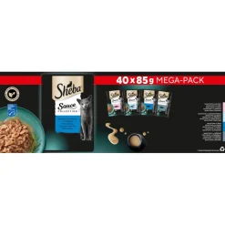 Sheba Sauce Collection Adult In saus Multipack - Kattenvoer - 40x85 g