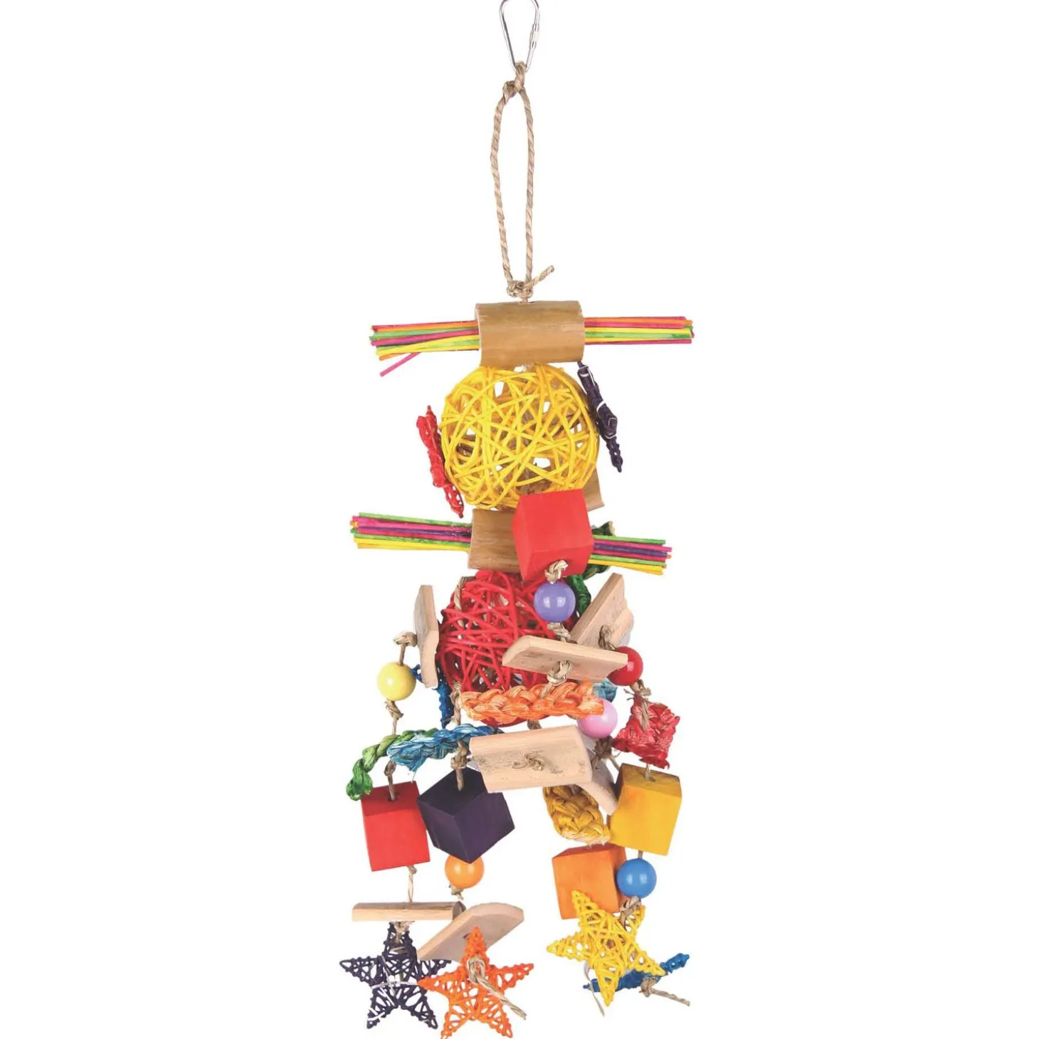 Sky Pet Products Blocks And Stars - Vogelspeelgoed - per stuk