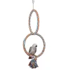Sky Pet Products Coloured Double Ring - Vogelspeelgoed - per stuk