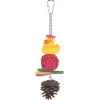 Sky Pet Products Duck And Pine - Vogelspeelgoed - per stuk