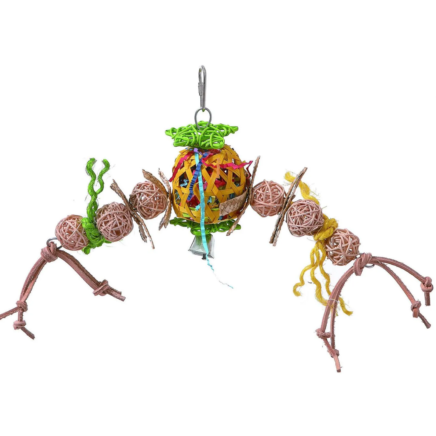 Sky Pet Products Foraging Pineapple - Vogelspeelgoed - per stuk S