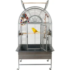 Sky Pet Products Papegaaienkooi Santa Marta - Vogelverblijven - 106x73x157 cm Off-White