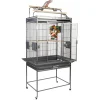 Sky Pet Products Papegaaienkooi Dakota - Vogelverblijven - 97x75x178 cm Antiek Grijs