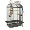 Sky Pet Products Papegaaienkooi Enterprise - Vogelverblijven - 122x96x208 cm Antiek Grijs