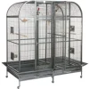 Sky Pet Products Papegaaienkooi Castello Ii Mini - Vogelverblijven - 182x101x185 cm Antiek Grijs