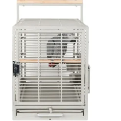 Sky Pet Products Papegaaienkooi Safari - Vogelspeelgoed - 50x40x48 cm Off-White