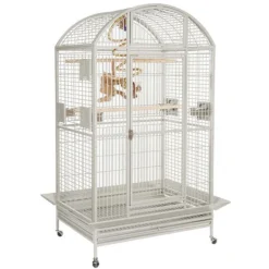 Sky Pet Products Papegaaienkooi Rio Ara - Vogelverblijven - 122x96x186 cm Off-White