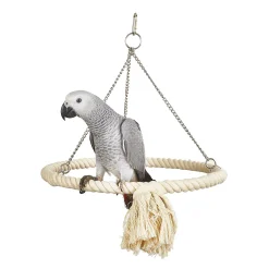 Sky Pet Products Rope Ring - Vogelspeelgoed - Ø40 cm L