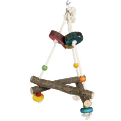 Sky Pet Products Triangle Adventure Swing - Vogelspeelgoed - per stuk