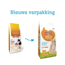 Smolke Cat Adult Kip&Lam&Vis - Kattenvoer