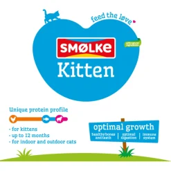 Smolke Kitten Kip&Lam&Vis - Kattenvoer