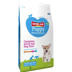 Smolke Puppy Mini-Medium Kip&Lam&Vis - Hondenvoer