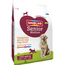 Smolke Senior Medium Kip&Lam&Vis - Hondenvoer