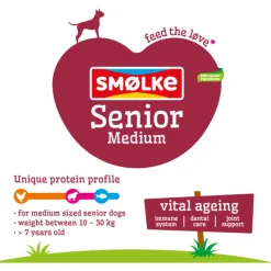 Smolke Senior Medium Kip&Lam&Vis - Hondenvoer