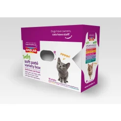 Smolke Soft Paté Variety Box - Kattenvoer - Mix 16x80 g