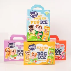 Smoofl Honden Ijs Starter Kit Small - Hondensnacks - Aardbei Pindakaas S