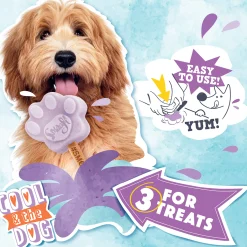 Smoofl Honden Ijsvorm - Hondensnacks - Paars L