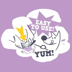 Smoofl Honden Ijsvorm - Hondensnacks - Paars L