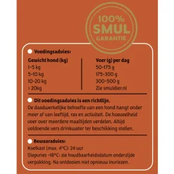Smuldier Vers Vlees Brokjes - Diepvriesvoer - Rund Groente 500 g