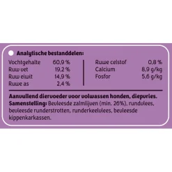 Smuldier Verse Vis Topping - Diepvriesvoer - Zalm 300 g
