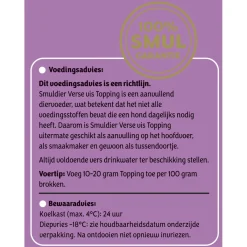 Smuldier Verse Vis Topping - Diepvriesvoer - Zalm 300 g