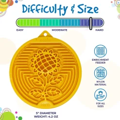 Sodapup Earth Ecoin - Hondenvoerbak - Ø13 cm Geel