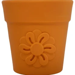 Sodapup Flower Pot - Hondenspeelgoed - 17x11 cm Oranje