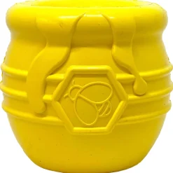 Sodapup Honey Pot - Hondenspeelgoed - Geel Large