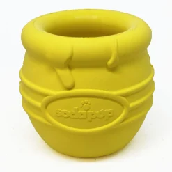 Sodapup Honey Pot - Hondenspeelgoed - Geel Large