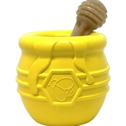 Sodapup Honey Pot - Hondenspeelgoed - Geel Large