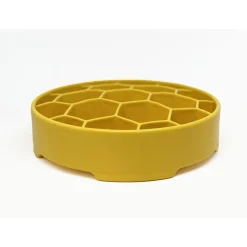 Sodapup Honeycomb Ebowl - Hondenvoerbak - Ø20 cm Geel