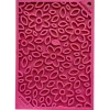 Sodapup Lickmat Flower Power - Hondenvoerbak - Roze S