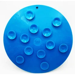 Sodapup Lickmat Whale Met Zuignap - Hondenvoerbak - Ø20 cm Blauw