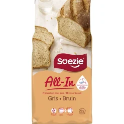 Soezie All-In Bruin Brood - Bakproducten - 2.5 kg