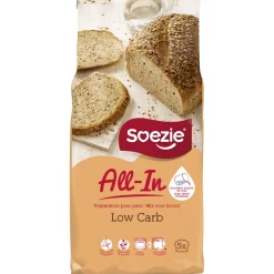 Soezie All-In Low Carb Brood - Bakproducten - 2.5 kg