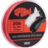 Spomb Spomb Braid 0.18mm Red - Gevlochten lijn - 300 m 20 lb