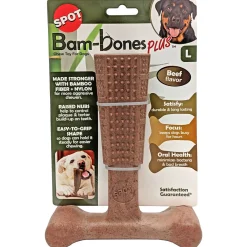 Spot Bam-Bones Easy Grip Beef - Veilig  Hondenkauwbot - Large