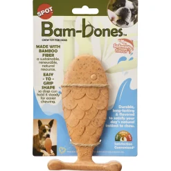 Spot Bam-Bones Fish Salmon - Veilig  Hondenkauwbot - Small