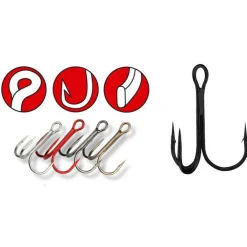 Spro 13b Treble Hooks Bronze # 1 - Vishaak -
