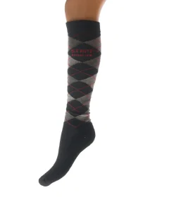 Stapp Horse Kniekous Horse Ruit Lurex Zwart - Ruiterkleding