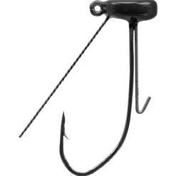 Strike King Weedless Tour Grade Ned Jig Head Black 1/16oz - Haak -