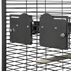 Strong Papegaaienkooi Villa Anna - Vogelverblijven - 78x68x175 cm Antraciet