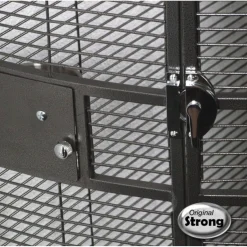 Strong Papegaaienkooi Villa Nadia Xl - Vogelverblijven - 64x64x168 cm Antraciet