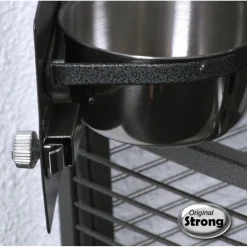 Strong Papegaaienkooi Villa Nadia Xl - Vogelverblijven - 64x64x168 cm Antraciet