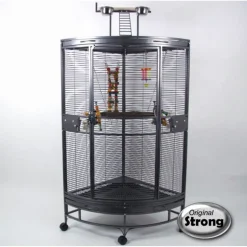 Strong Papegaaienkooi Villa Nadia Xl - Vogelverblijven - 64x64x168 cm Antraciet