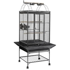 Strong Papegaaienkooi Villa Sara - Vogelverblijven - 84x79x160 cm Antraciet