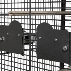 Strong Papegaaienkooi Villa Sara - Vogelverblijven - 84x79x160 cm Antraciet