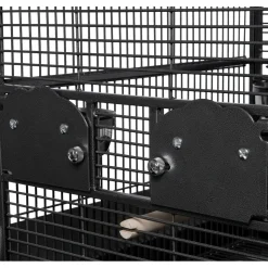 Strong Papegaaienkooi Villa Gaia - Vogelverblijven - 68x53x139 cm Antraciet