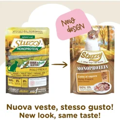 Stuzzy Cat No Grain Pouch 85 g - Kattenvoer