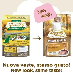 Stuzzy Cat No Grain Pouch 85 g - Kattenvoer